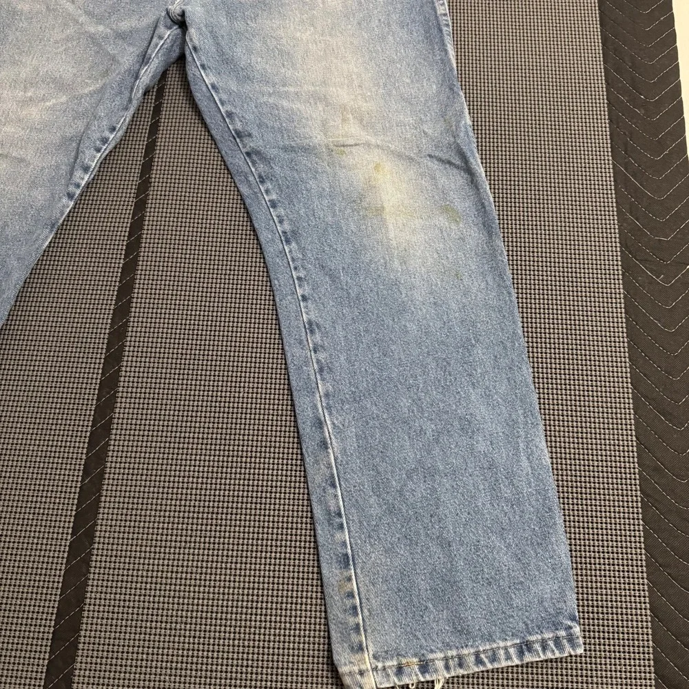 Wrangler Regular Fit Mens Jeans 38x30 Blue Denim 965T1DS Mid Wash Regular Fit